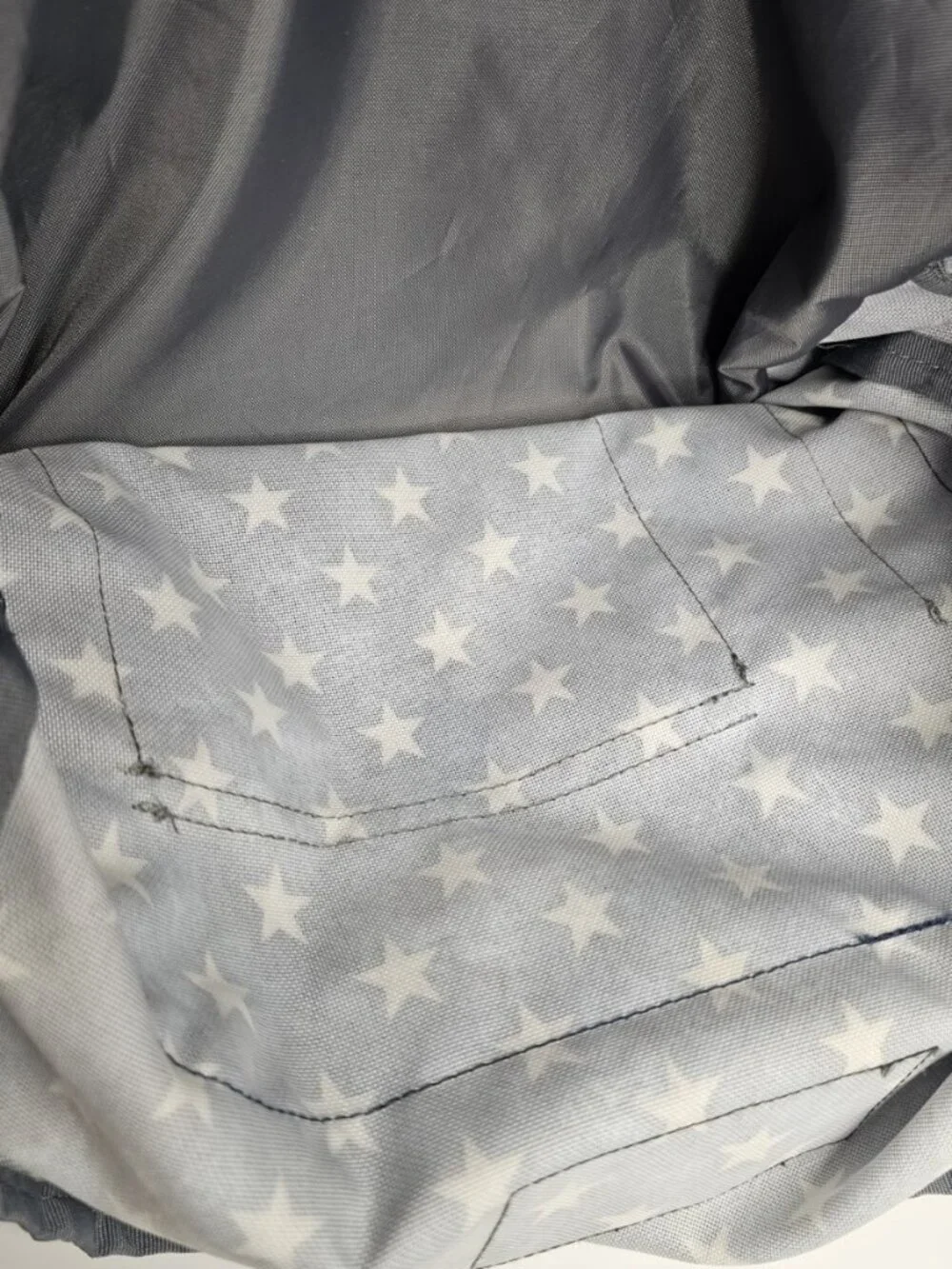 Jansport Trans Supermax Backpack Blue White Stars School Travel Pack 17